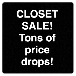 MOVING SALE! Closet clear out! 🤗